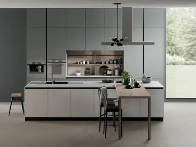 Kitchen Empty Inside 3D model