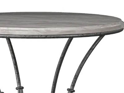 eloquence parisian side table 3D model