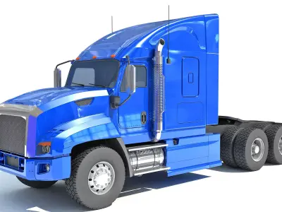 Blue Truck 3D model