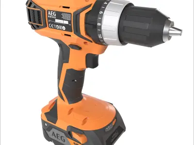 AEG Drill 3D model