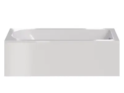 Acrylic bathtub C-Bath Geba 3D model