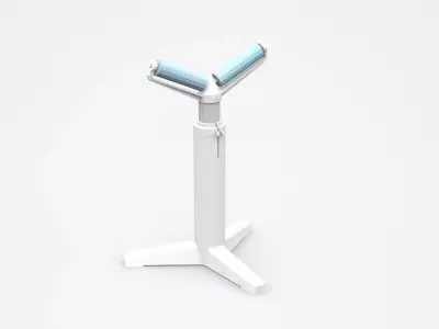 Industrial Part Tool With Two Handles 3D model