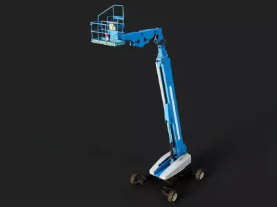 Telescopic Boom Lift 3D model