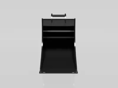 JST Nordic Line 20-25 Ton Sewerage Bucket Low-poly 3D model