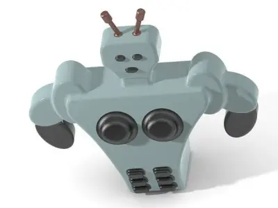 Human Robot Six Pack 3D print model purchase