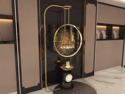GOLD STORE 3D model