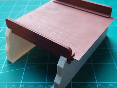 Viaduct Straight 1-87 FDM 3D print model