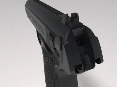 Airgun BB pistol Walther-Umarex ppks 3D model 3D model