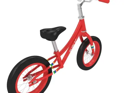 Mini Childrens Balance Bike 3D model