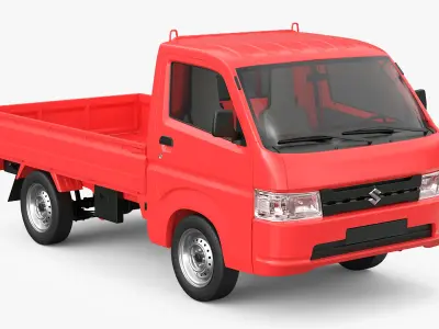 Suzuki Carry Truck Red  purchase 3D model