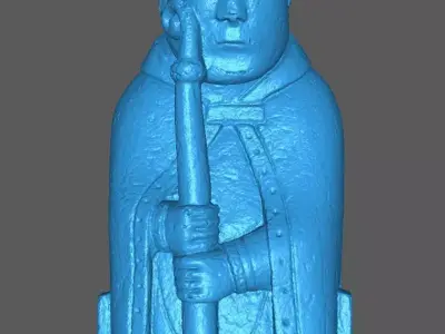 Lewis Chess Piece Bishop  3D print model