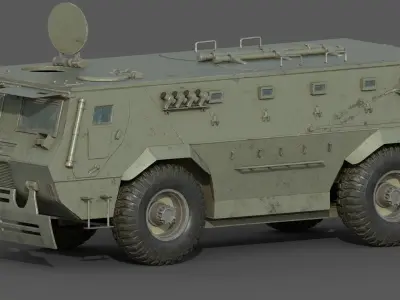 Fahd vehicle 3D model