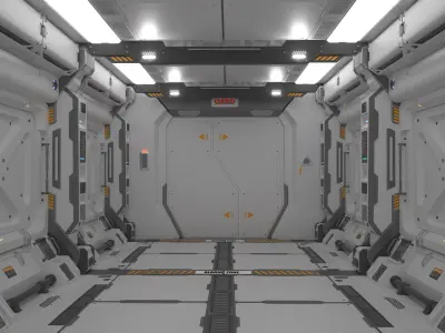 Sci Fi LAB 3D model