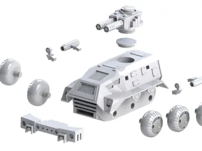 Heresylab - Hera Transport 3D print model