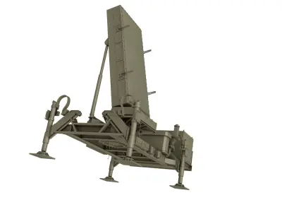 EL  M-2084 Radar 3D model