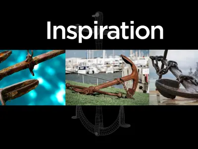 Anchor Ancient  3D model