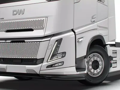 DW High Cab Aero 6x2 Tractor 2026 3D model