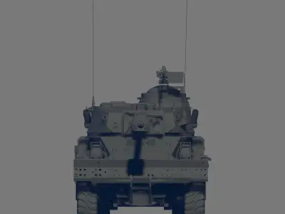 Eland 90 Mk 7 3D model