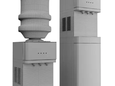 Brio Water Cooler 3D model