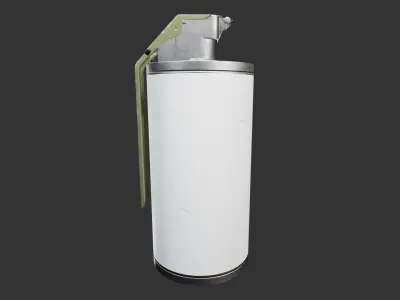 M116 Stun Grenade Low-poly 3D model