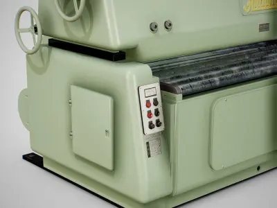 Sanding Machine - Anthon 01 Clean Low-poly 3D model