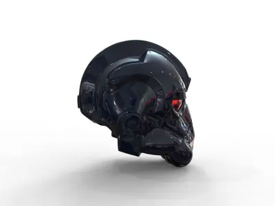INFERNO SQUAD HELMET  3D model