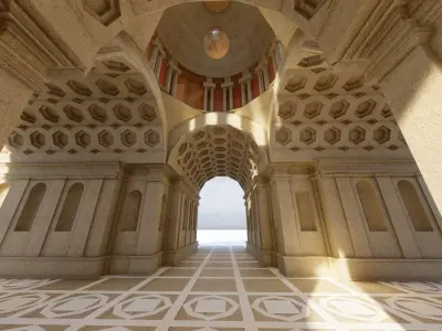 Parthenon-Historical Greek Temple 3D model purchase