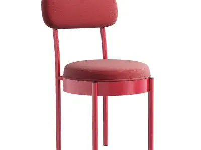 Tambor Chair Brown 3D model