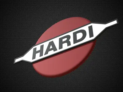 hardi logo 3D model