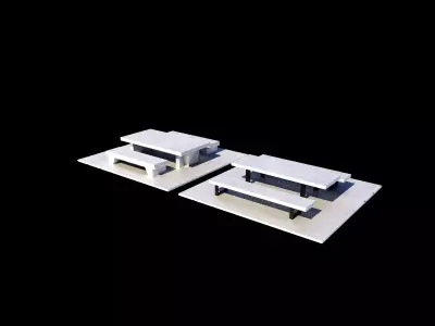 Outdoor Furniture 3D model purchase