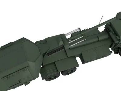 Archer Artillery System 3D model purchase