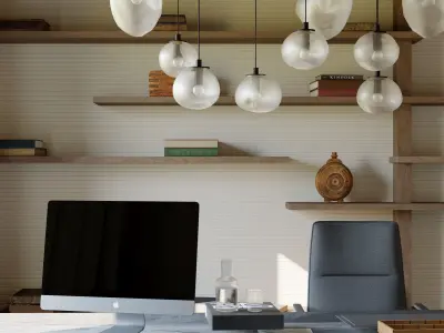 office interior 3D model get