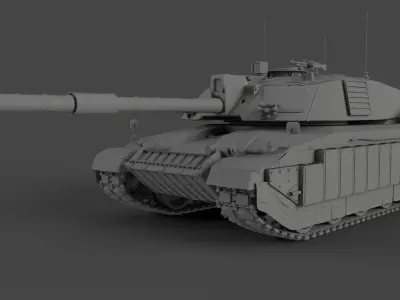 Tank Challenger 3D model