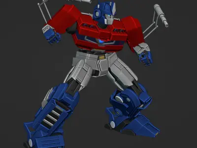 optimus prime transformers one Free 3D model