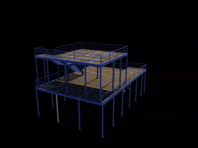 mezzanine floor  3D model