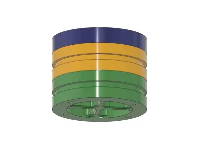 extrusion die 3D model