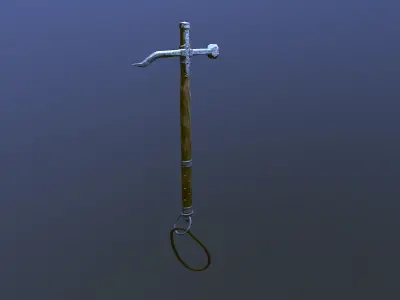 Warhammer Low-poly 3D model