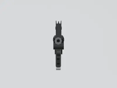 FAMAS low poly stylised Low-poly 3D model