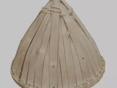  antique hat 3D model