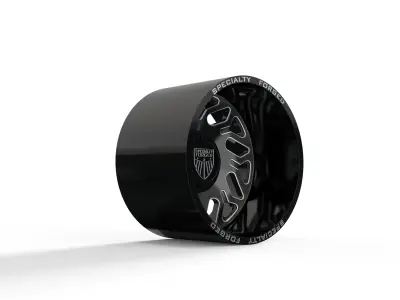 REAR SPECIALITY FORGED D035 WHEEL 3D MODEL 3D model