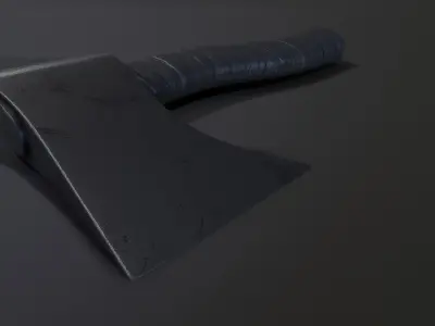 Hatchet axe Free low-poly 3D model purchase