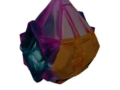 SciFi Energy Crystal Core 3D model