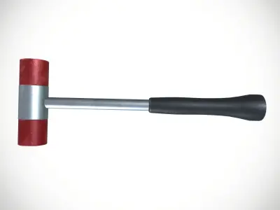 Industrial Hammer Low-poly 3D model purchase