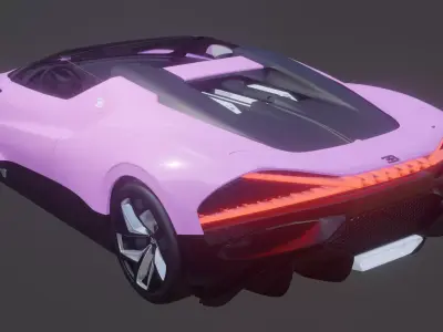 Bugatti Mistral 3D model