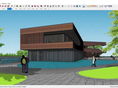 Sketchup Office building A11 3D model