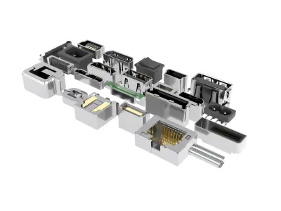 Ports 3D model purchase