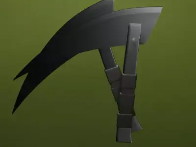 Double Sickles 3D model