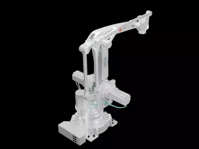 ABB IRB 460 Industrial High Speed Robotic Arm  3D model