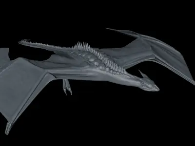 dragon Free 3D model get
