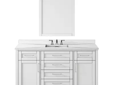 OVE Tahoe II 60 Vanity 3D model
